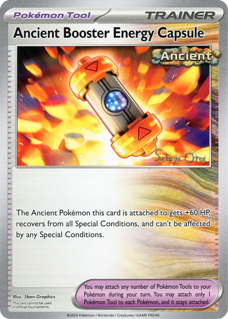Ancient Booster Energy Capsule 「WC_DECK_2024_ANCIENT_TOOLBOX No. 022」「EN」